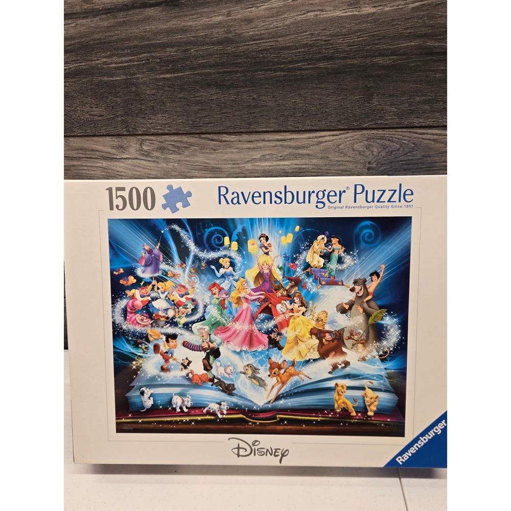 Ravensburger Disney 1500 Piece Jigsaw Puzzle Magical Storybook 16007104